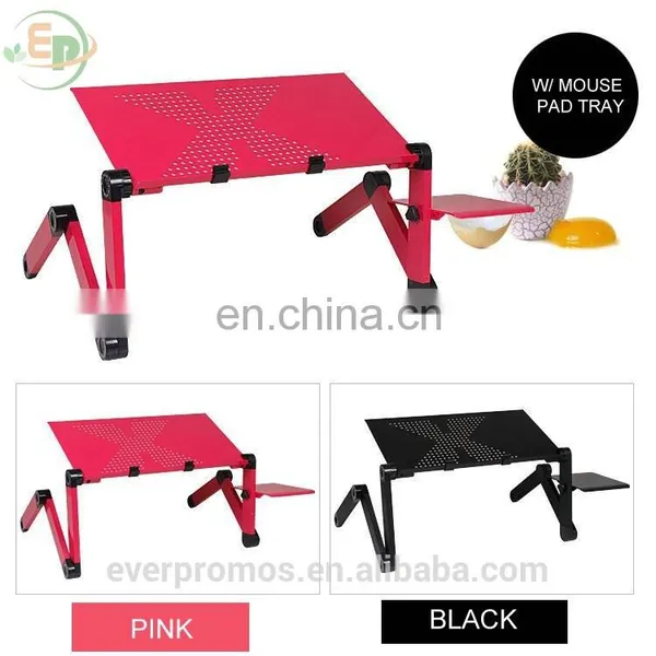 Adjustable Foldable Laptop Stand Ergonomic Design Desk For Notebook