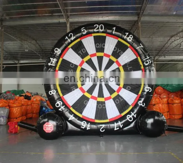 Inflatable Football Dart Ball Games Black Color With Good Quality photo-2