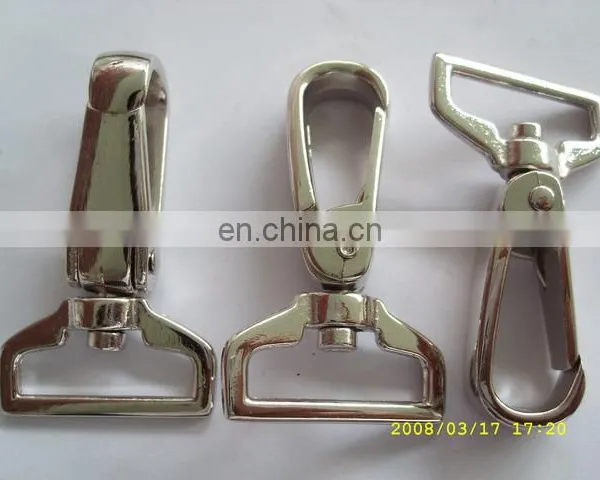 Factory Price Metal Carabiner Hook/ Sprink Snap Hook Carabiner photo-3