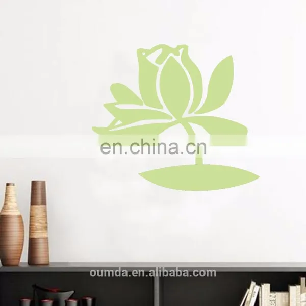 Custom Quote Wall Decals Lotus for Home Decoration