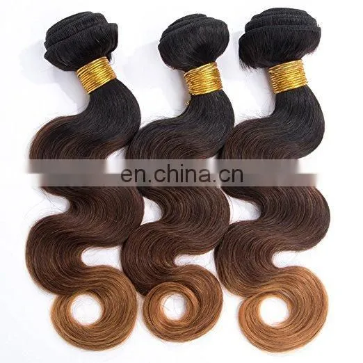 1b 27 Ombre Color Hair Brazilian Body Wave Hair photo-5