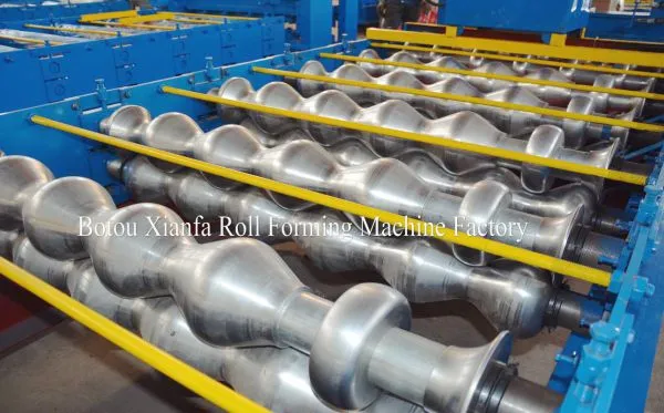 High-Class Single Layer Colored Glazed Tile Roof Plate Steel Rolling Equipment photo-4