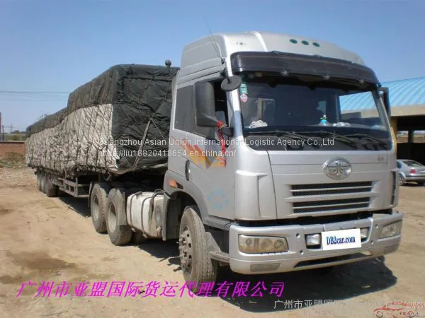 Guangzhou-Thailand Land Transport Line Door to Door One Dragon Service
