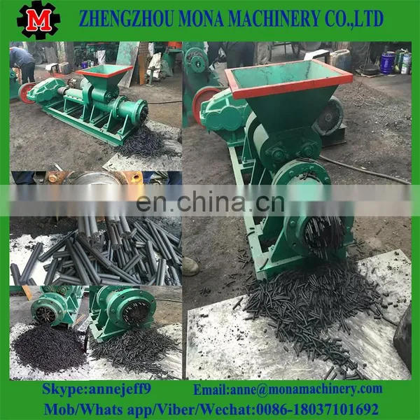 Cheap Price Coal Rod Making Production Line Supplier /Charcoal Coal Powder Extruder Supplier With Factory Price photo-6