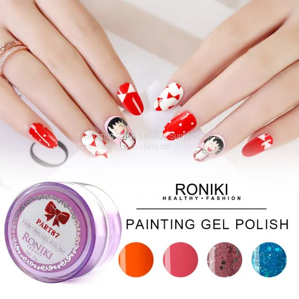 Nail Painting Color Gel,Nail Art Gel,Painting Color Gel Factory photo-5
