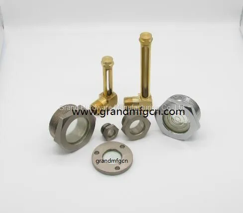 NPT / BSP G Thread / Metric Thread Brass Oil Level Sight Glass photo-2