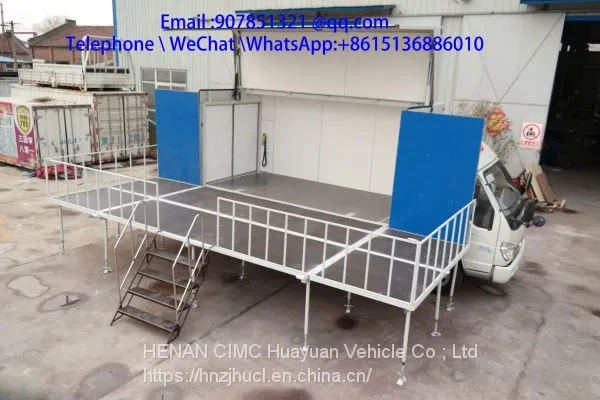 4.2 Meters Mobile Roadshow Stage Truck photo-4