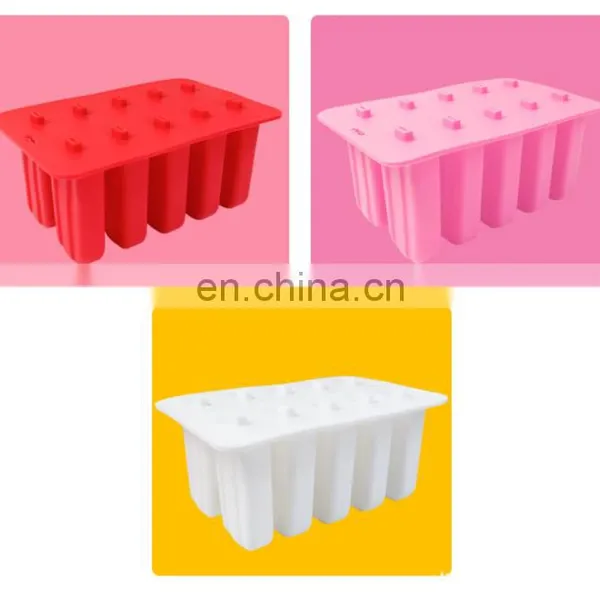 DIY 10 Holes Creative Silicone Mold for Ice Cream and Popsicle photo-3