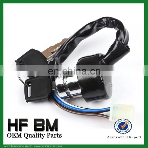 AX100 Universal Motorcycle Ignition Key Switch 6 Wire photo-3