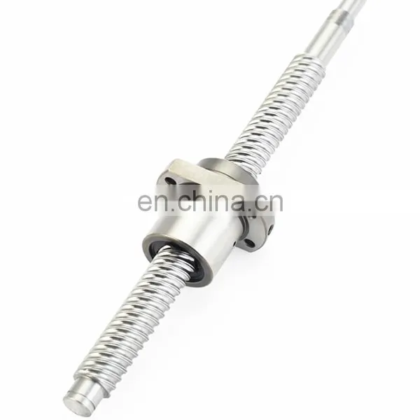 Heavy Load Ball Screw Bearing SFU Series Flange Linear Motion Parts For CNC Lathe Ball Screw photo-5