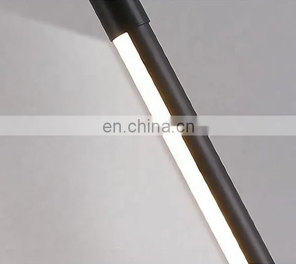 Interior Modern Metal Base 24W LED Floor Standing Lamp for Home Decorations photo-6