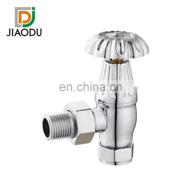 116S-J Brass Paished Chrome Thermostatic Radiator Valve photo-3