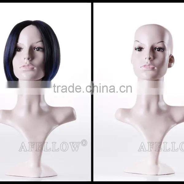 H1021 New Arrival High Quality Plastic Mannequin Head for Wigs Display photo-2