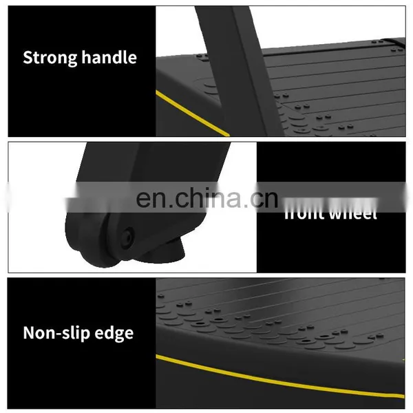 Speed Unlimited Self-generating Running Machine no Powered Gym Running Equipment Multifunction Manual Treadmill photo-5