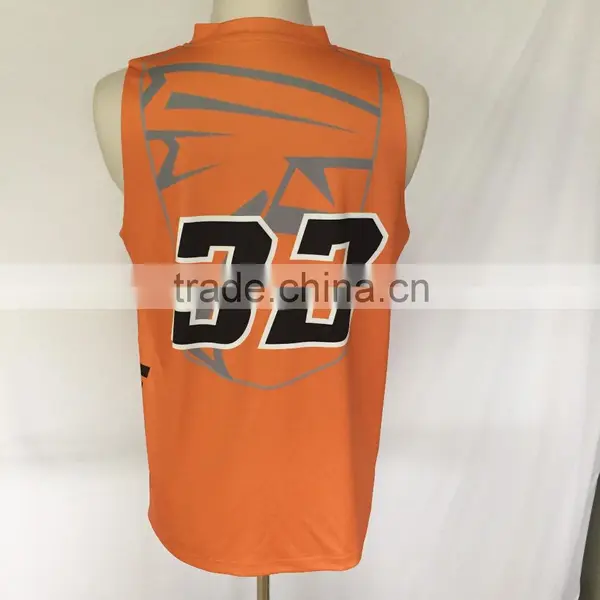 100% Poly Mens Performance Reversible Tank Top With Sublimation Print photo-4
