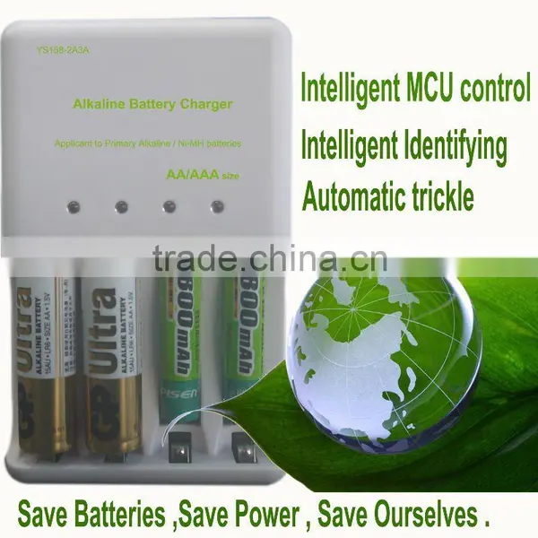 1.25v 1.5v AA/AAA Alkaline Battery Charger