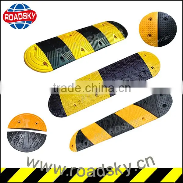 Vehicle Rubber Speed Hump Calming Traffic
