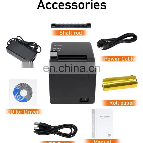 Hot Selling 80mm Blue Tooth WIFI POS Thermal Receipt Printer With Auto Cutter photo-2