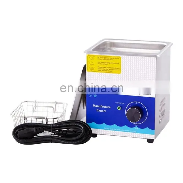Hot Sell 1.3L 60W Jewelry and Dental Ultrasonic Cleaner With Timer