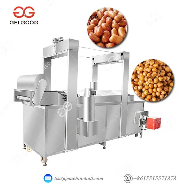 High Efficiency Soya Bean Fryer Green Pea Frying Machine Pumpkin Seed Fryer photo-2