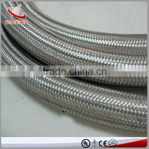 ISO Certificated Steel Braid Covered Teflon Hose From YATAI photo-2