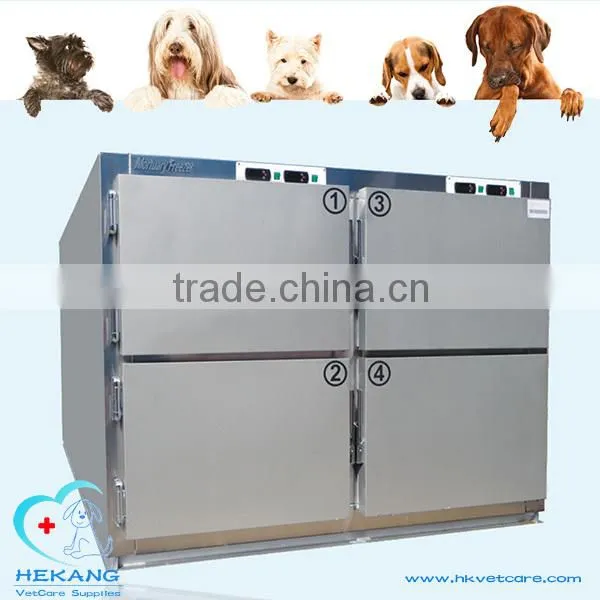 Stainless Veterinary Four Door Mortuary Freezer photo-2