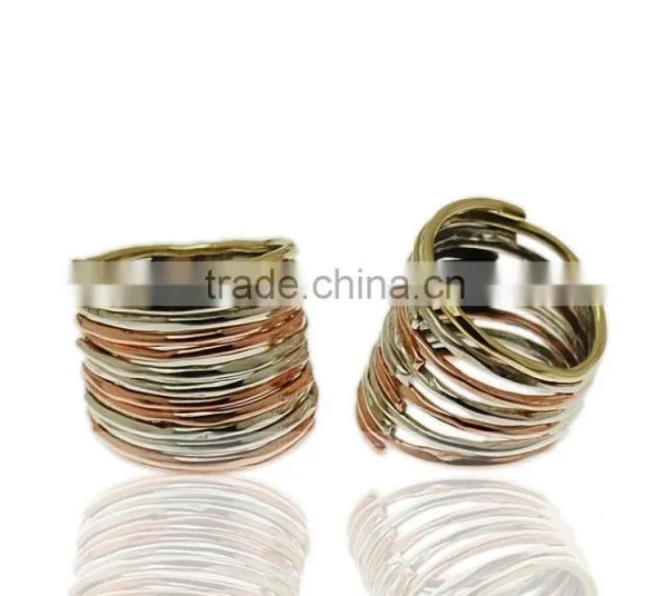 Silver and Gold Ring