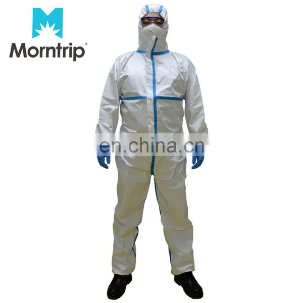 White List Factory Wholesale Price Affordable Industrial Use Clothing Chemical Coverall With Zipper and Custom Service photo-2