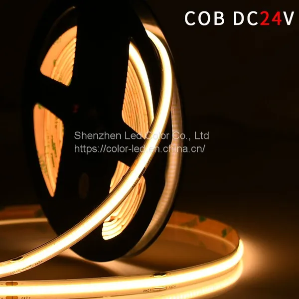 5mm 8mm 10mm White Warm Flexible Cob Led Strip Light 320leds Flexible Cob Led Strip photo-4