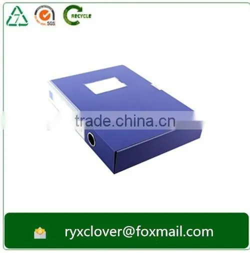 Office Filing Stationery Eco-friendly PP Plastic Box File Folders photo-2