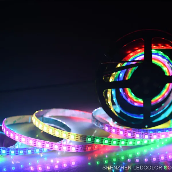 High Quality Digital SK6822 LC8822 Led Light Strip 60leds/m DC5V for Project Program photo-3