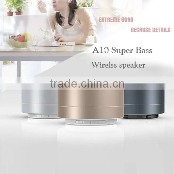 High Quality Custom Design A10 Portable Mini Speaker,Rohs Speaker,Portable Speaker Bluetooth photo-2