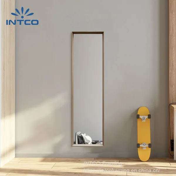 Modern Decorative Full Length Wall Mirror Floor Mirror Wholesale Wood Large Mirror