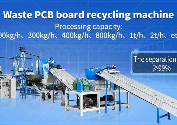 Stable performance computer Board Recycling Machine