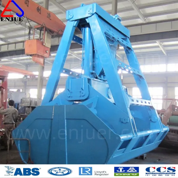 Single Rope Hydraulic Radio Remote Controlled Clamshell Grab Bucket photo-5