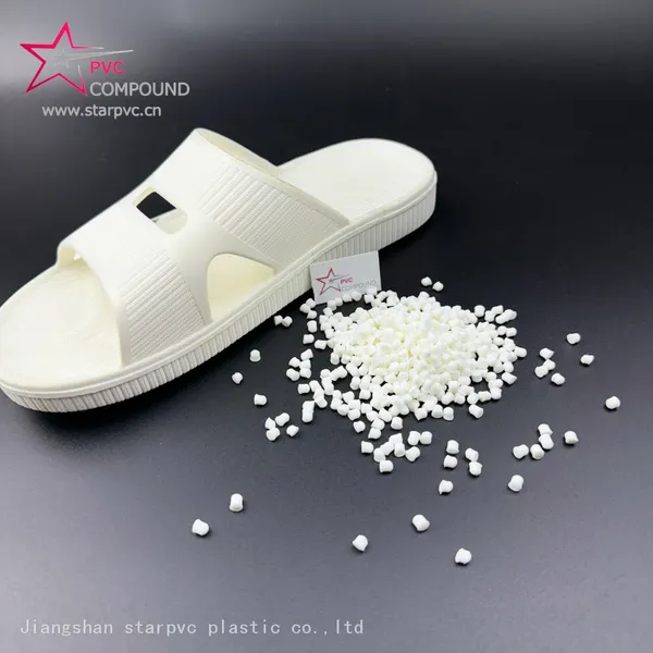 Air Blowing Pvc Compound Granules for Slipper photo-3