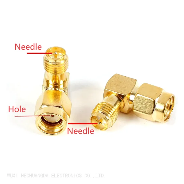 Right Angle RF Coaxial Adapter SMA-JKW Connector Bend 90 Degree photo-2