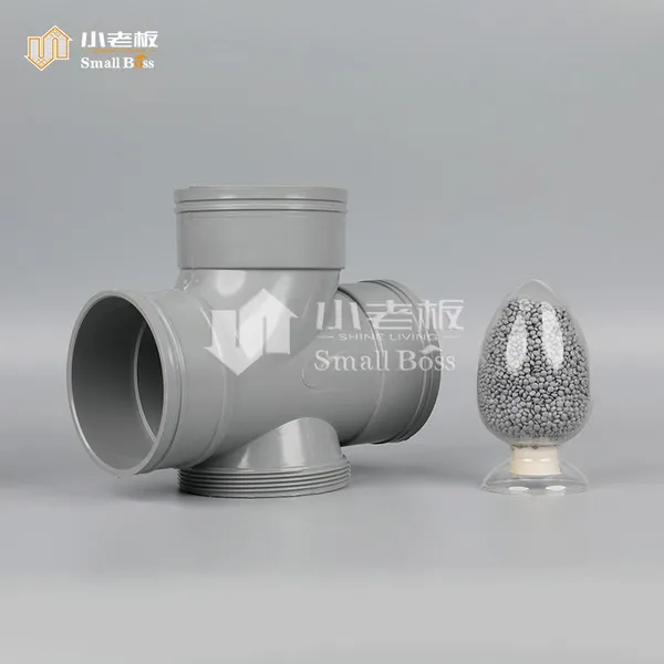 Manufacture PVC Granules Compound Raw Material PVC Granules for PVC Pipe Fittings photo-6