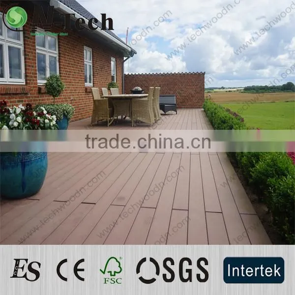 Hot! Popular Environmental Garden Outdoor Wpc Decking