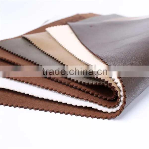 2016 China Supplier Wholesale Colorful Fabric for Leather Sofa and Furniture photo-3