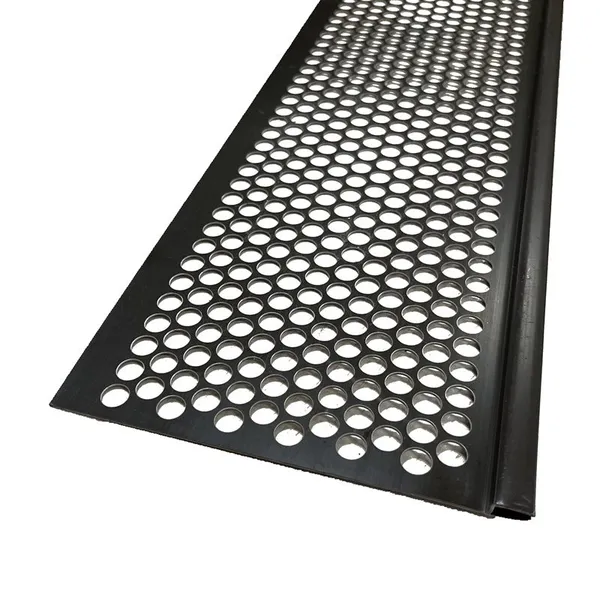 Factory Wholesale Supply Rain Water Drainage Plastic Pvc Rain Gutter Cover Roof Anti Leaf Rain Gutter Guard