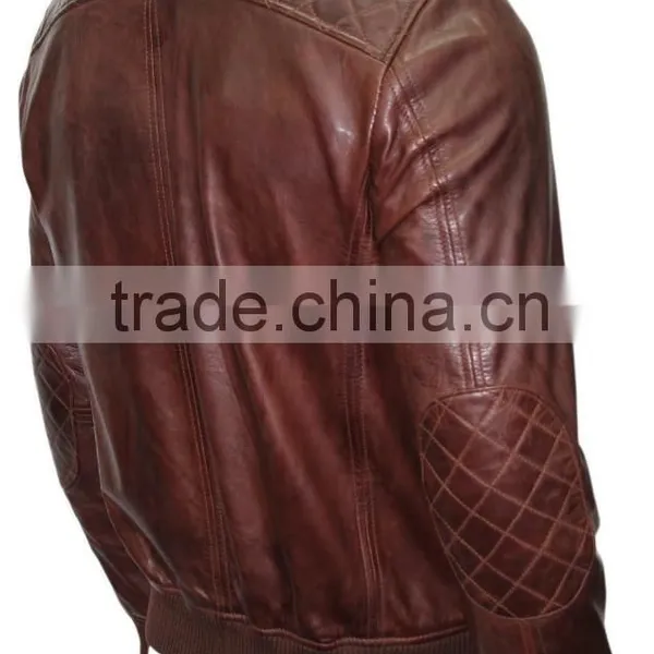 Brown Leather Jackets for Men photo-4