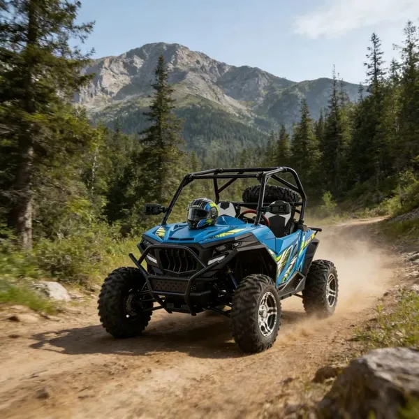 Gas Off Road Farm 4X4 800cc 4WD Quad Bike Aodes UTV
