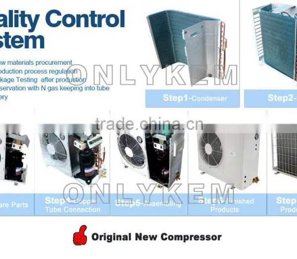 Copeland Srcoll Compressor Condensing Unit for Icecream Freezer photo-5