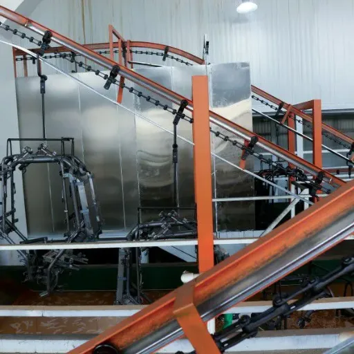 Automatic Powder Spraying Line for Metal Products Painting Used in Appliances and Furniture photo-2