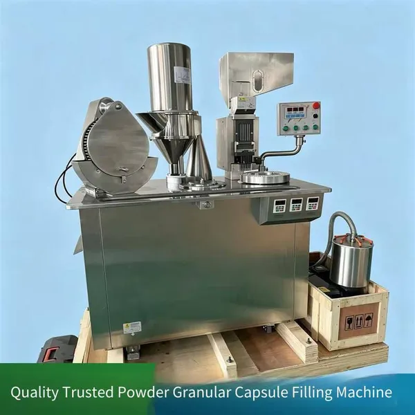 Semi-automatic Capsule Filling Machine for Powder and Granules, Capsule Filler, in Stock photo-5