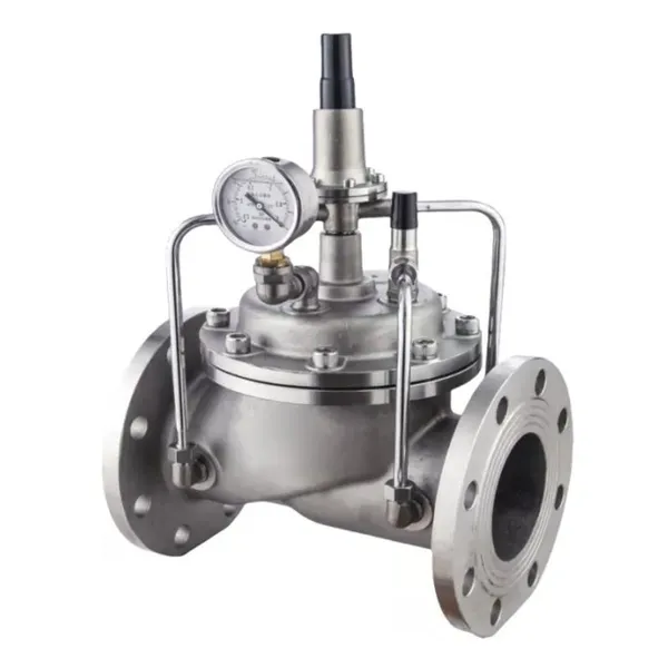 Factory Direct Sales of High-quality Stainless Steel Pilot Operated Hydraulic Control Valve photo-2