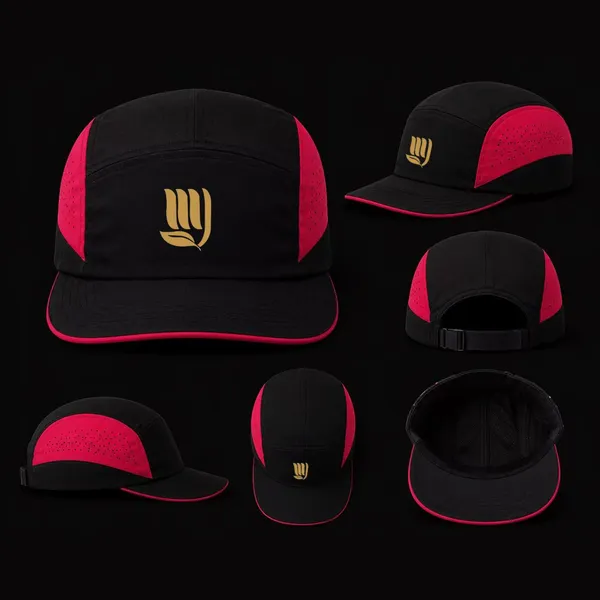 Bonés de beisebol esportivos personalizados, tendência atual com bordado 3D, de alta qualidade, respiráveis e ajustáveis, para atividades ao ar livre e corrida
