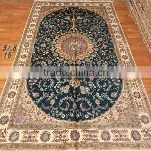 5'x8' Hand-knotted Popular Selling Cotton Carpets photo-5