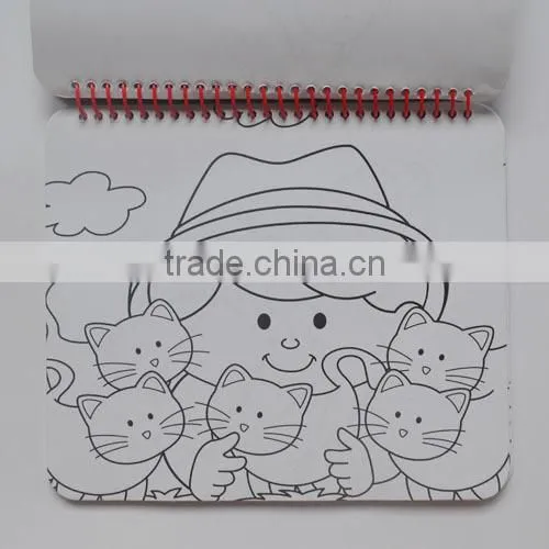 2015 New Design Drawing Set Kids Coloring Book With Crayons photo-6